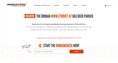Desktop Screenshot of ethovet.at